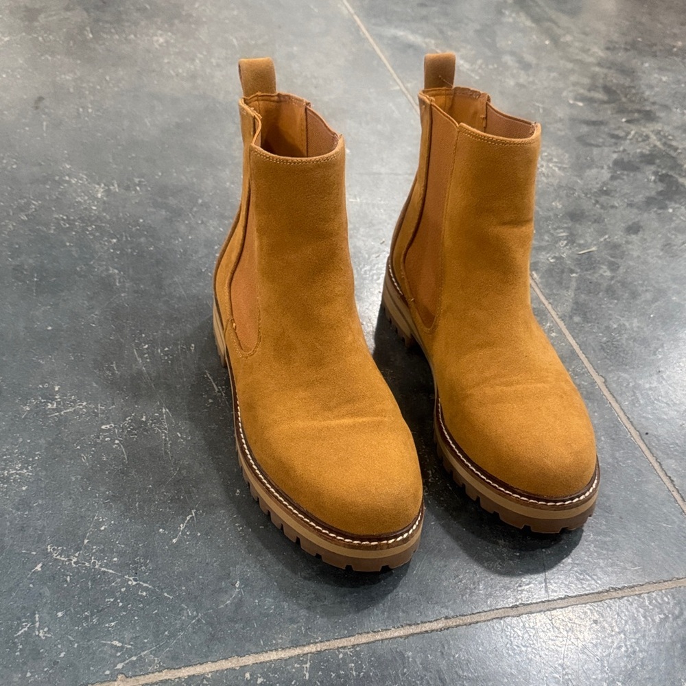 Suede Ankle Boots